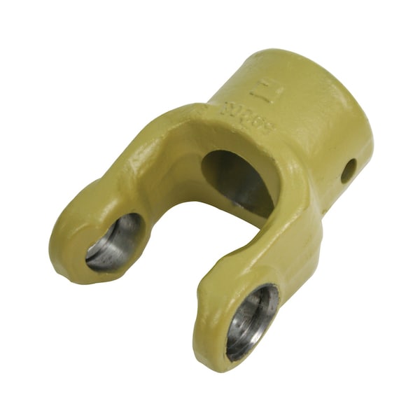 Implement Yoke, Round Bore 1 1/4" w/ 3/8" Pin Hole 4" x3" x2.5"